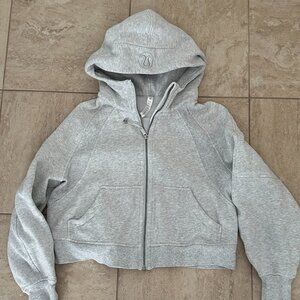 Lululemon Woman's Full Zip Gray Hoodie XS/S